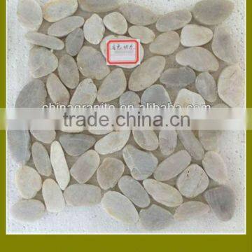 flat cut pebble tiles pebble mosaic