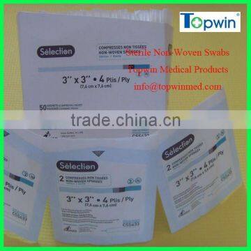 sterile non woven gauze pad