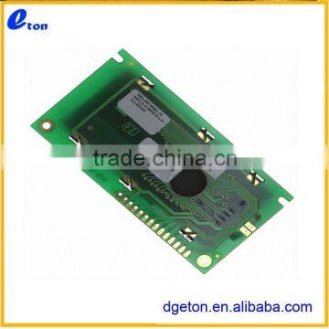 8X1 characters blue FSTN lcd module