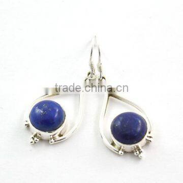 Lapis Lazuli earrings dangle earrings 925 sterling silver jewelry Wholesale Gemstone Earrings