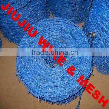 Anping Jiujiu pvc coated barbed wire SWG/BWG nice quality