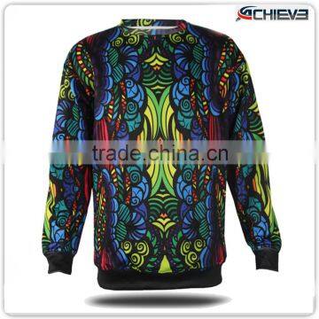 Wholesale Round Neck Pullover Jacket, Custom 3d Sublimation Cheap Pullover Couple Hooded Sweatshirt photo-4