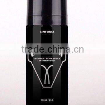 Deodorant body spray