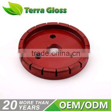 2016 China Modify The Polished Round Edge Diamond Grinding Wheel