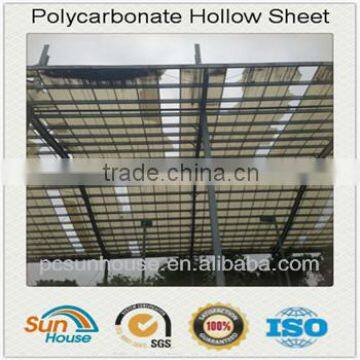 Hoja de policarbonato,polycarbonate hollow sheet