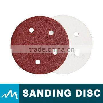 Red Aluminum Oxide PSA Sanding Disc, White Aluminum Oxide Hook And Loop Sanding Disc