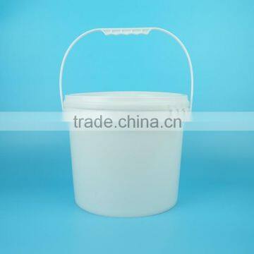 Latex Painting Barrel With Lid and Plastic Handle, 6L Wall Paint Plastic Bucket photo-2
