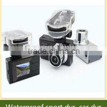 2015 Fashionable Sports Action Camera Full HD 1080P DV Recorder 2.0 Inch Car DVR Waterproof Helmet CameraT86