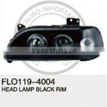 CAR HEAD LAMP BLACK RIM FOR KIA PRIDE '03