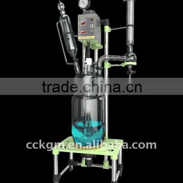 borosilicate glass jacketed reactor