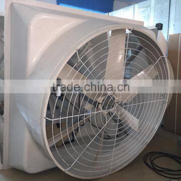 shutter cone exhaust fan with glass steel material
