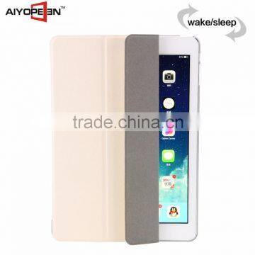 New Arrive Silk Pattern Smart Cover Auto Wake up Connection Case for IPad Mini1/2/3 Case With 10 Colors photo-3