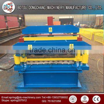 Metal roofing tile double layer roll forming machine with good price