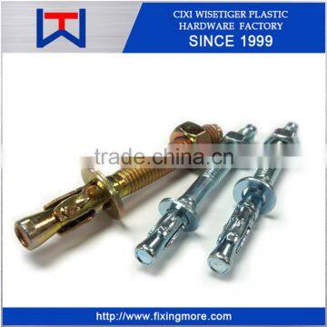 Color-zinc plated Wedge Anchor with good quality 5/8"x6"