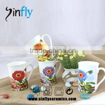 High Quality White Ceramic Advertising Coffee Cup