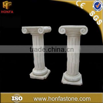 Factory different size decorative stone pillar with 50% discount