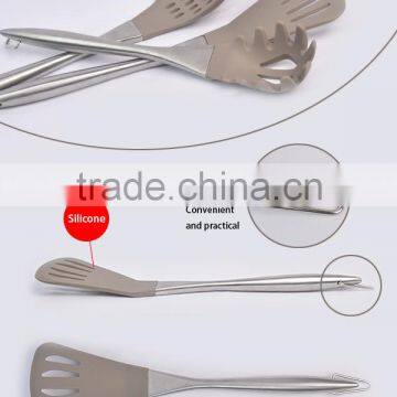 7-Piece Premium Silicone Kitchen Utensil Set With Stainless Steel Handle photo-3