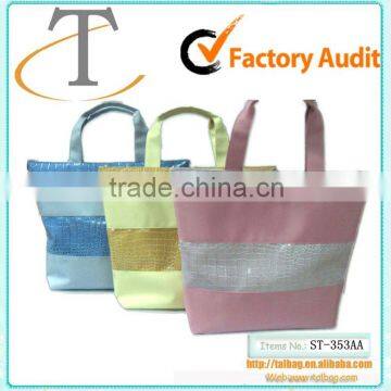 New arrival fashionable ladies beach bag 2012