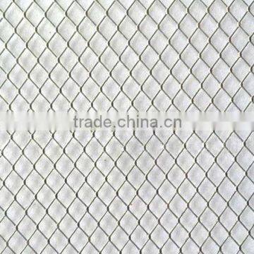 Silver expanded aluminum mesh