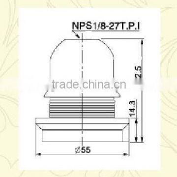 E26 ul Approved Electric Ceiling Plastic Lamp Holder photo-2