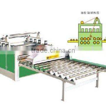 HSHM1350TZ-H Membrane sticking flat mdf board manufacturing machine