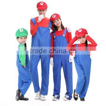 The Mario family Cosplay Mario Louis brothers with studio portrait shooting service spot