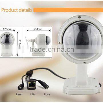 Trade Assurance Supplier ONVIF Waterproof pan tilt 4X Zoom speed dome cmos cctv home security ptz ip camera