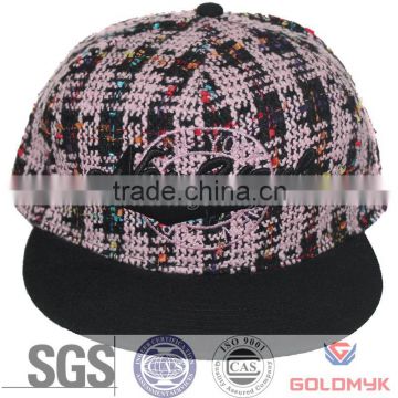 Knitted fabric promotion cap in snapback style