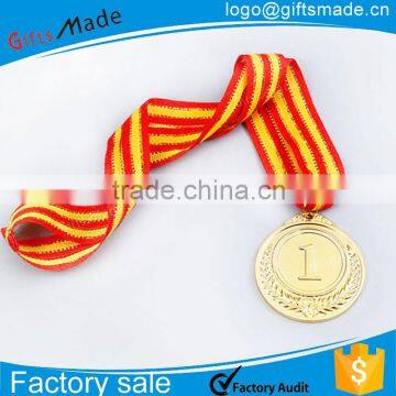 Custom made sports medals/soft enamel medal/cast 3d medal