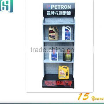 market wholesale metal iron lubricants oil accessories display rack shelves price HSX-S0321