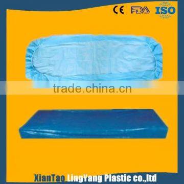 OEM available hospital use disposable blue nonwoven bed cover (one time use)