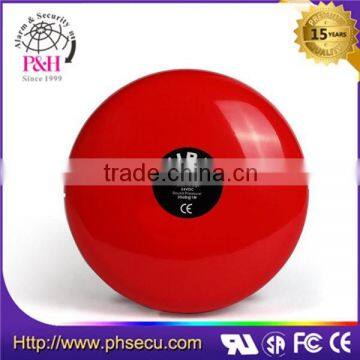 Cheap price Red color 6 inch metal gong electric fire alarm bell