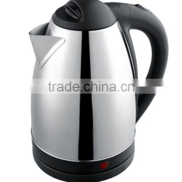 1.8L hot sale electric stainless steel kettle Factory price fast stainless steel thermostat kettle