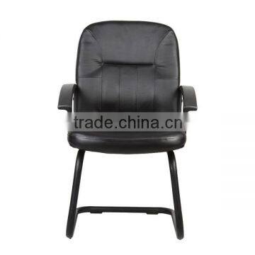 2014 HC-A055V Middle Back Steel Chromed Office Chairs Without Wheels