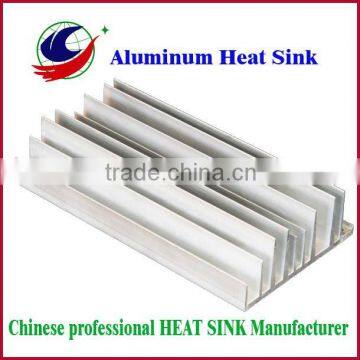 Aluminum extrusion heat sink