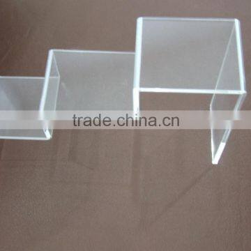 3 tier acrylic display shelf