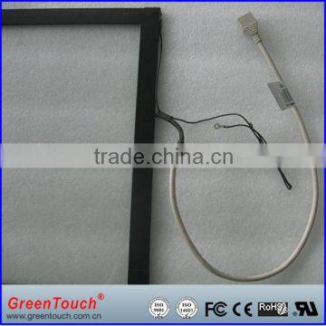 18.5" High transparency saw touch panel,usb saw touch screen kiosk,vandal proof saw touch screen