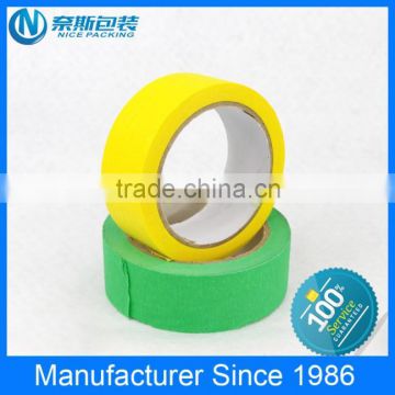 High quality self adhesive masking paper tape, paper tape, masking paper tape