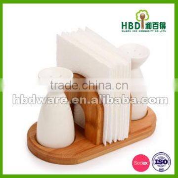 Bamboo Menu Holder