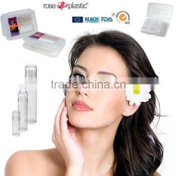 Printing Luxury Telescopic Screw Twist Cylinder pp pe Pvc Clear Trans Square Rectangular Round Shaped Cosmetic Packaging Tubes photo-3