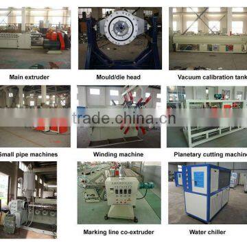 HDPE pipe equipment/manufacturing machine