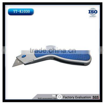 Curved Type zinc Alloy with 5 Blades Auto-Replacement Utility Knife