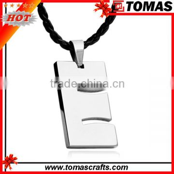 High quality metal handmade tag pendant metal tag