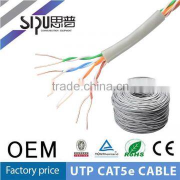 SIPU cheap price 4pr awg24 cat5e utp network cable high quality 305m utp cat5 lan cable wholesale cat5e cable