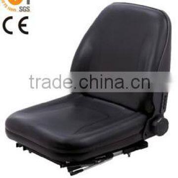 Nissan black PVC mechanic suspension forklifts seats