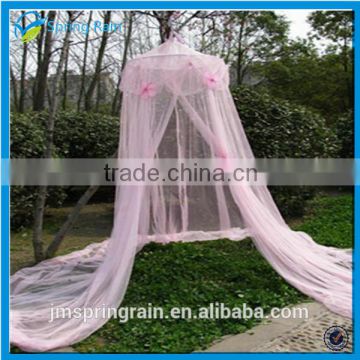 Pink Princess Mosquito Net with flower Outdoor mosquito net for girl