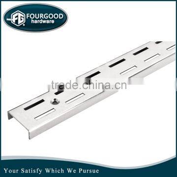 Free sample double slotted wall channel upright