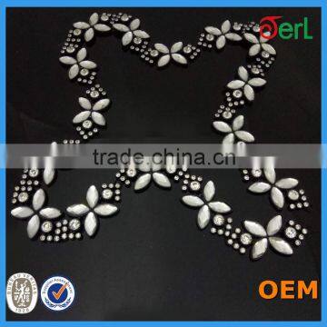 Hot Sale Flower Shape Plastic Trimming 10yards/packet for Wholesale photo-3