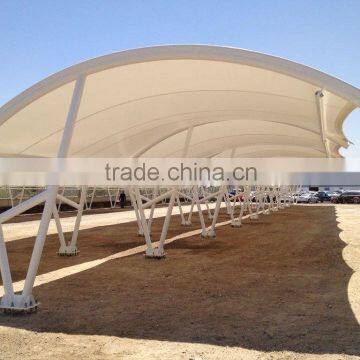 Pyramid car parking shades UAE