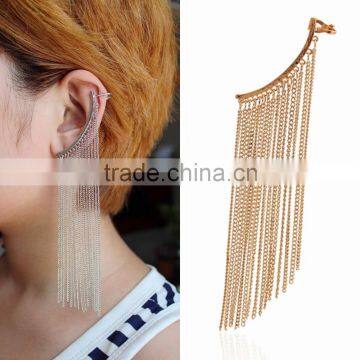 Punk tassel earrings for women wholesale jewelry